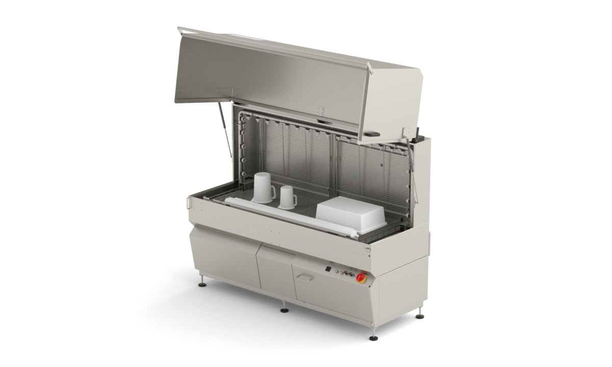 Industrielle vaske- og tørkesystemer